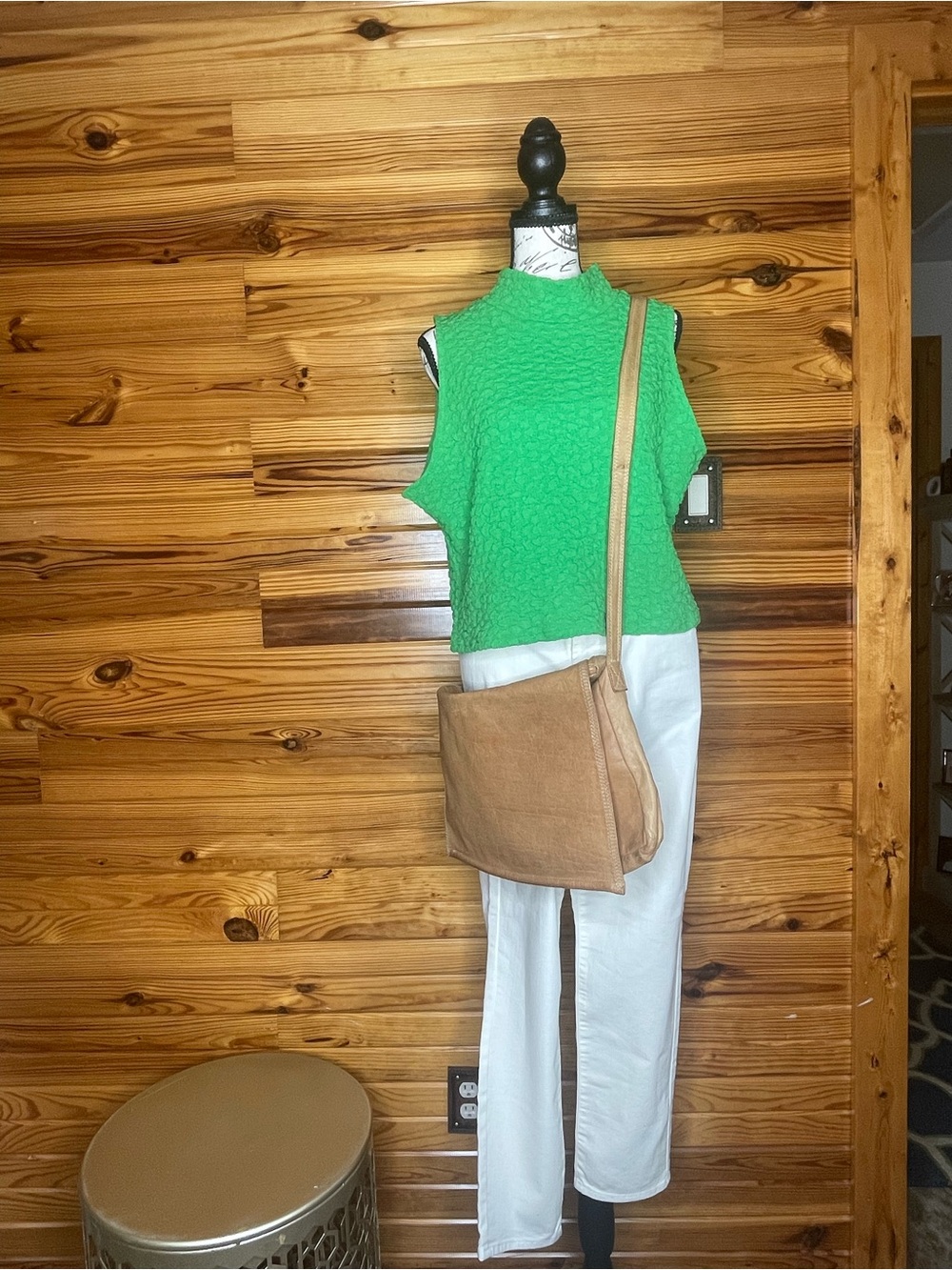 Emily of Boca Raton Leather Crossbody Bag - Shoulder Bag